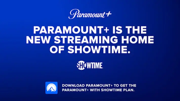 SHOWTIME android App screenshot 1